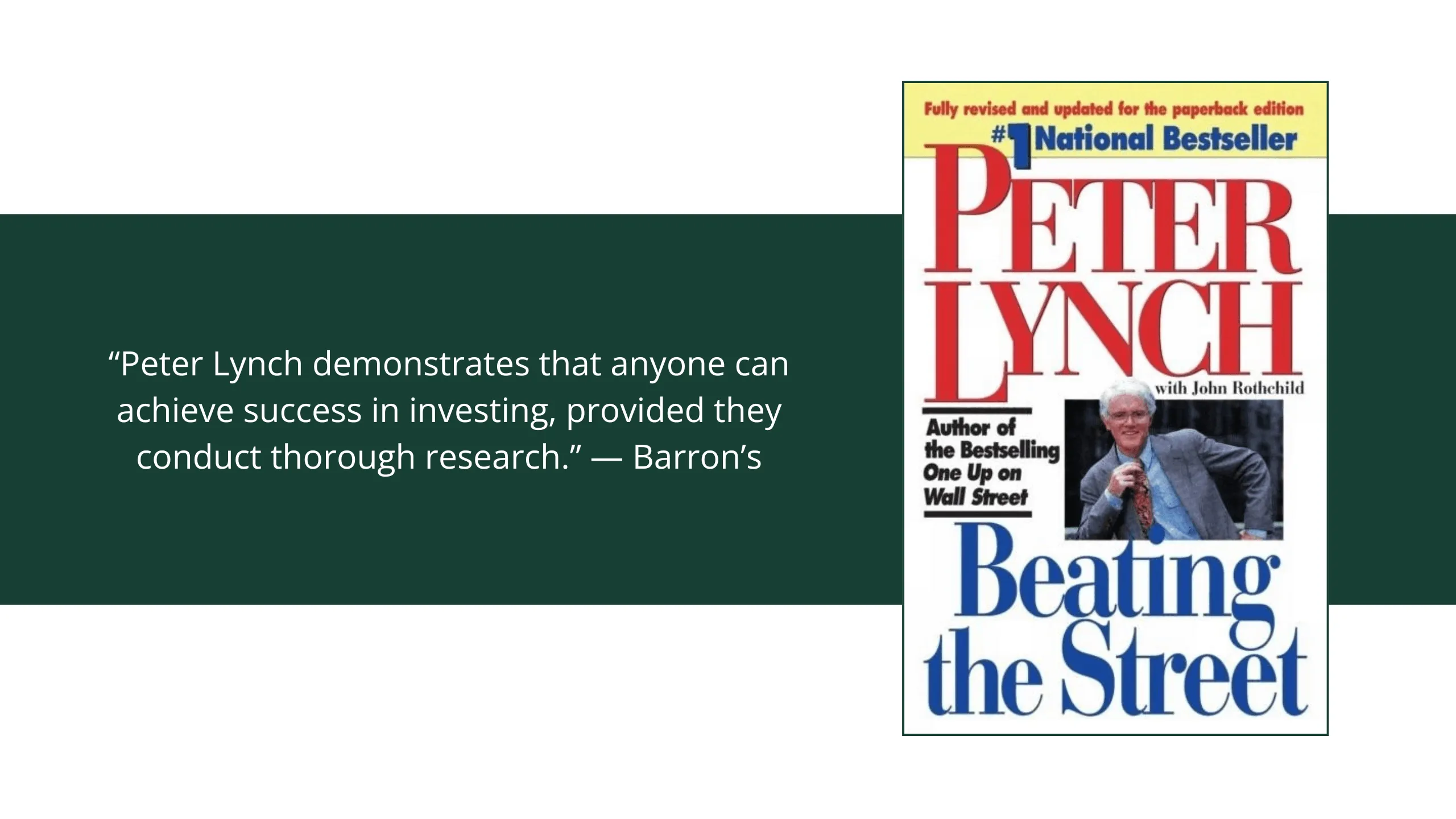 Beating the Street by Peter Lynch