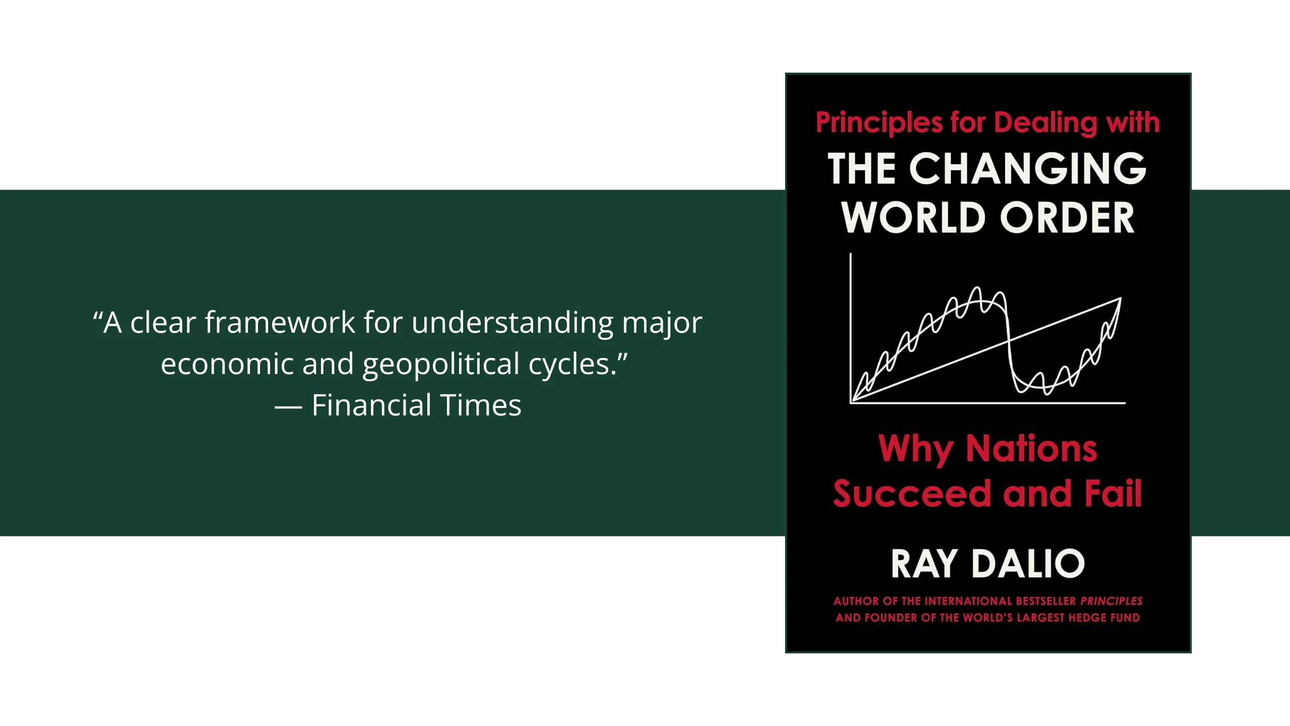 Principles for Dealing with the New World Order by Ray Dalio
