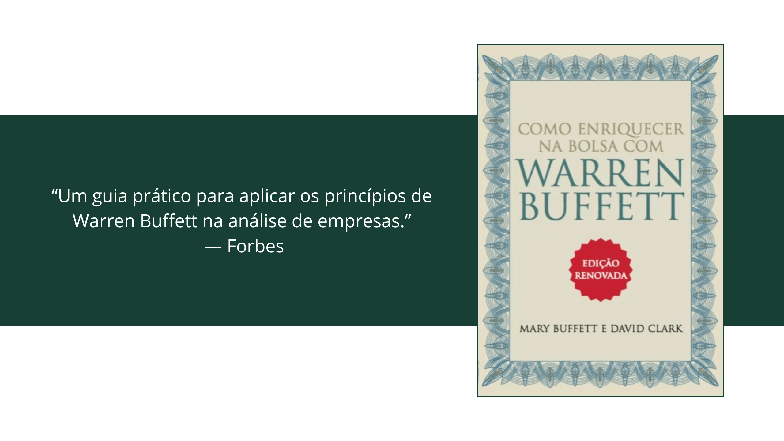 Como Enriquecer na Bolsa Com Warren Buffett de David Clark e Mary Buffett