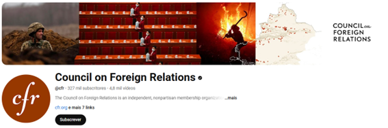 Council on Foreign Relations on YouTube
