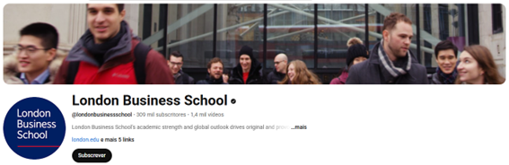 London Business School on YouTube