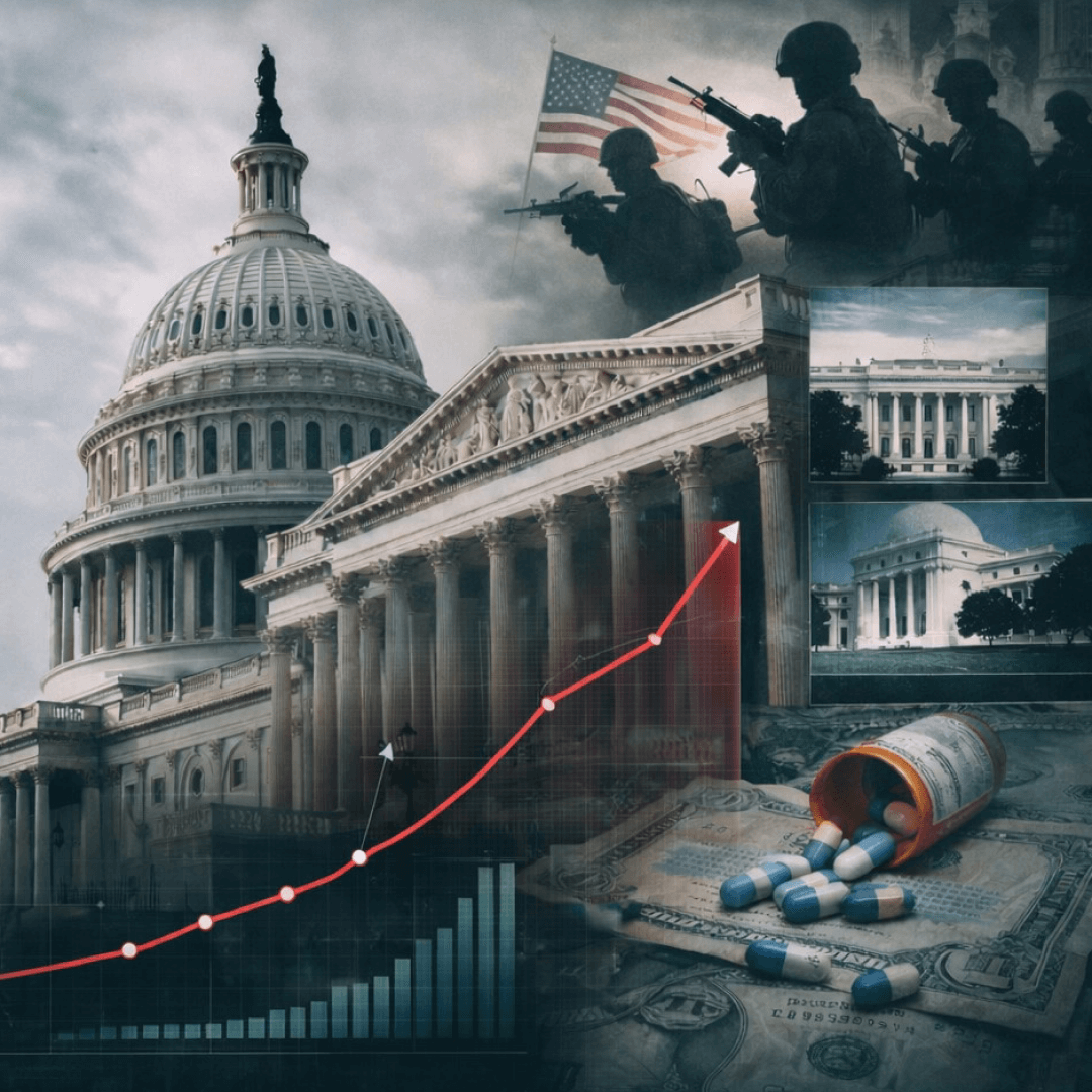 Do Excesso de Poupança ao Fardo da Dívida: A Inversão da Trajetória Fiscal dos Estados Unidos