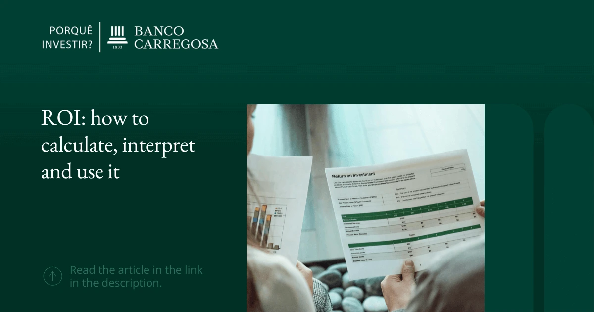 ROI: How to calculate, interpret and use it - Banco Carregosa