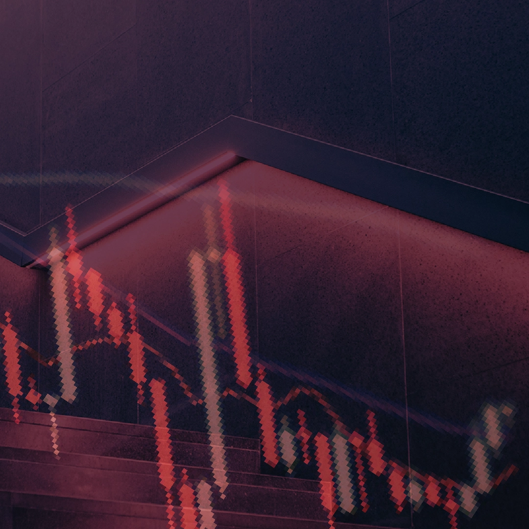 Gráfico, simbolizando a análise económica e as previsões debatidas no Seminário Online GoBulling Pro sobre o 1.º semestre de 2023 e a recessão anunciada