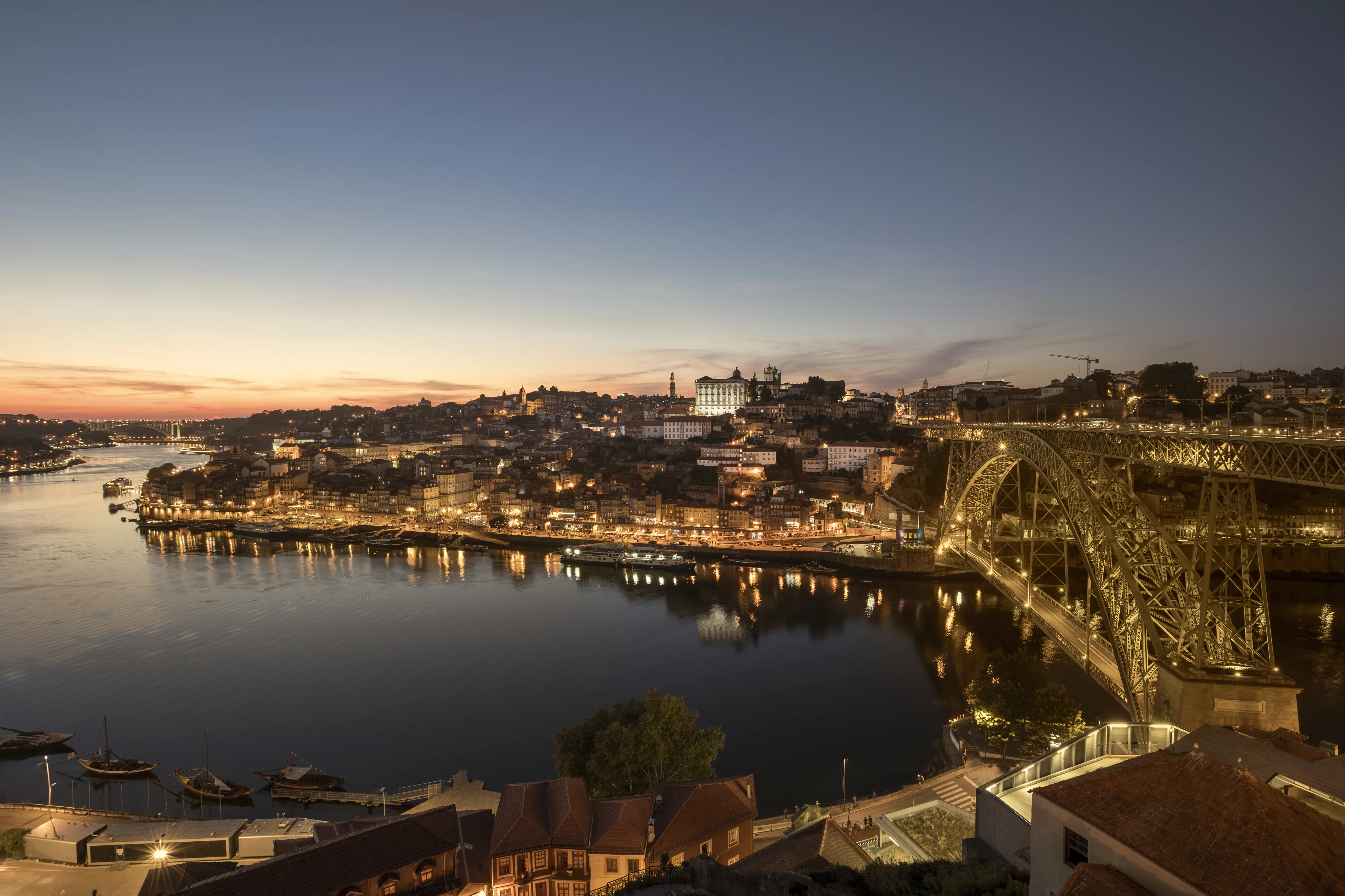 Imagem vista do porto