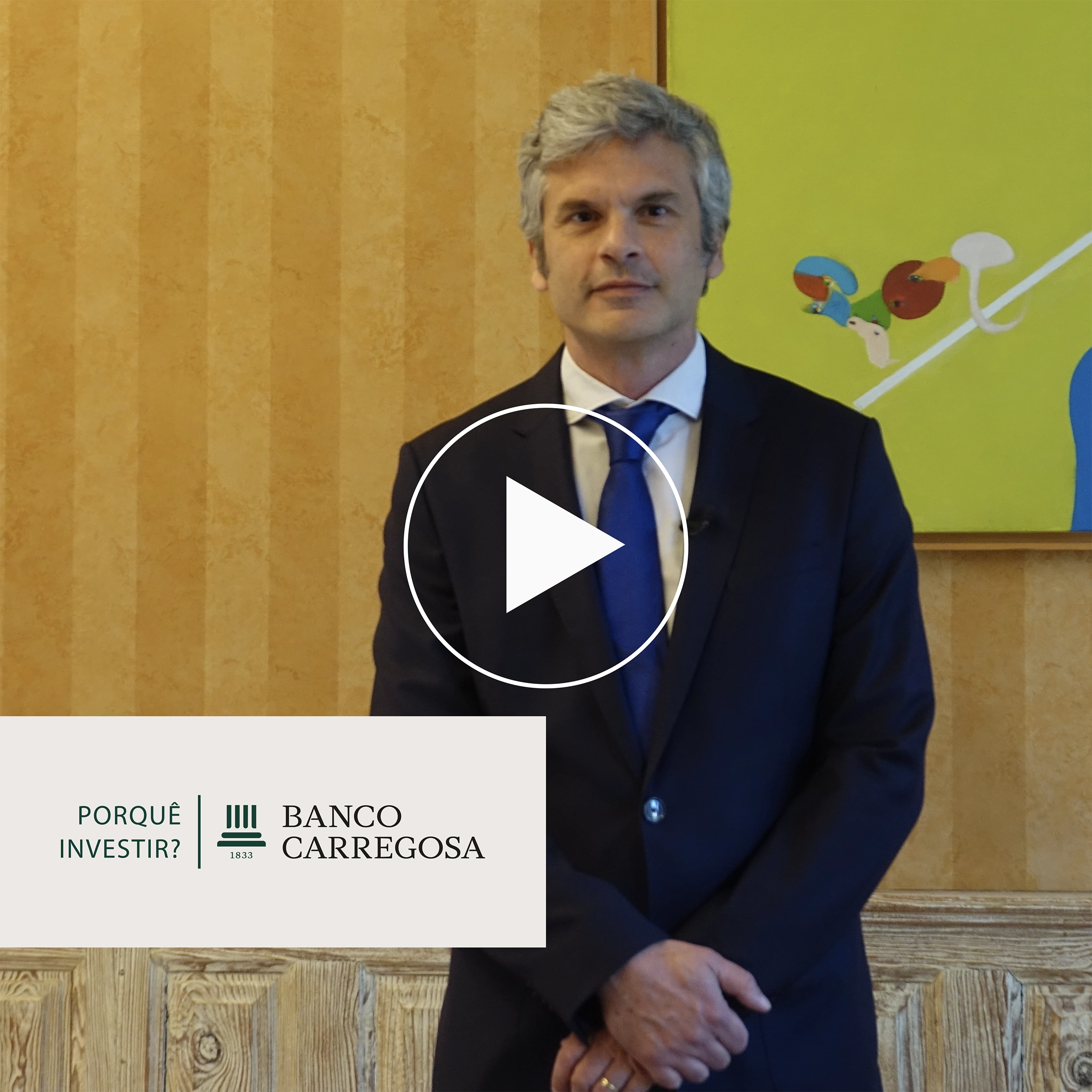 Fotografia de Pedro Baldaia, Head of Equities do Banco Carregosa