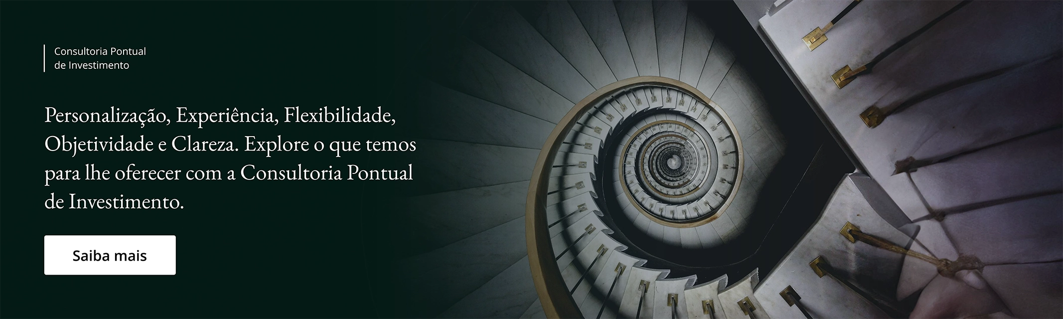 Banner Consultoria Pontual de Investimento