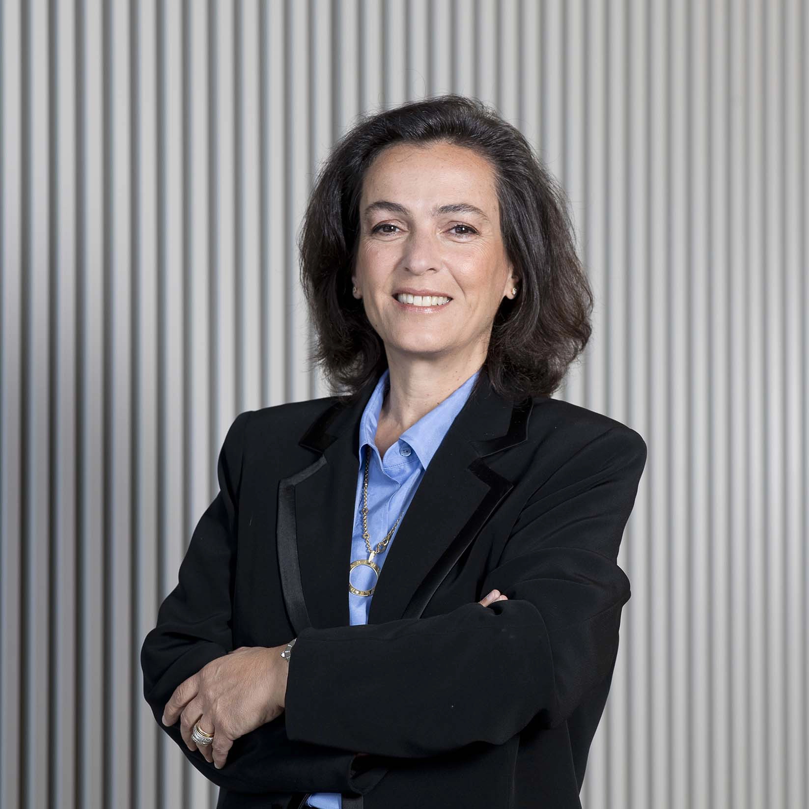 Photograph of the Coordinating Director Helena Seruca, from the Commercial Directorate of Banco Carregosa